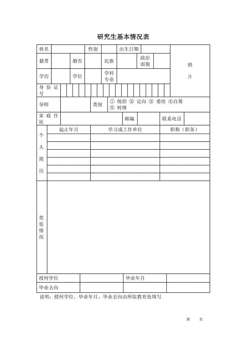 临床博士培养手册(暂定)_第5页