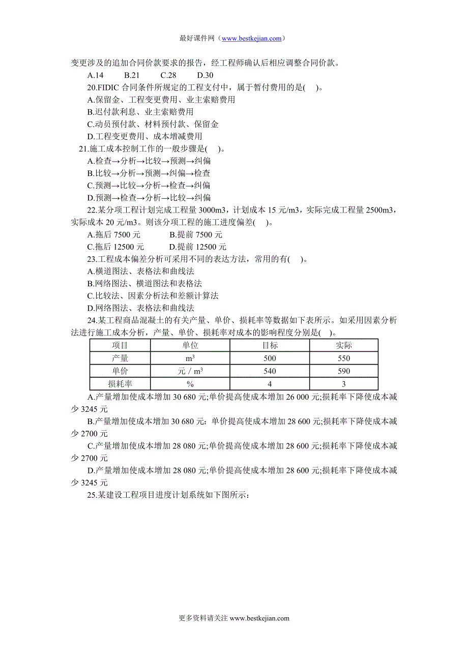 全国建造师执业资格考试真题及答案详解管理_第3页