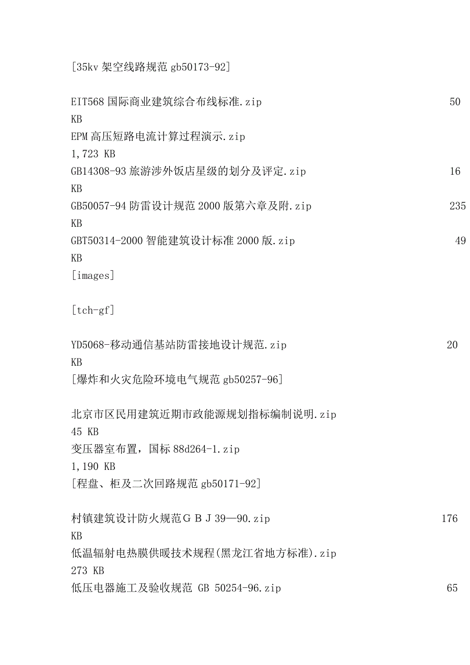 电气规范目录1_第2页