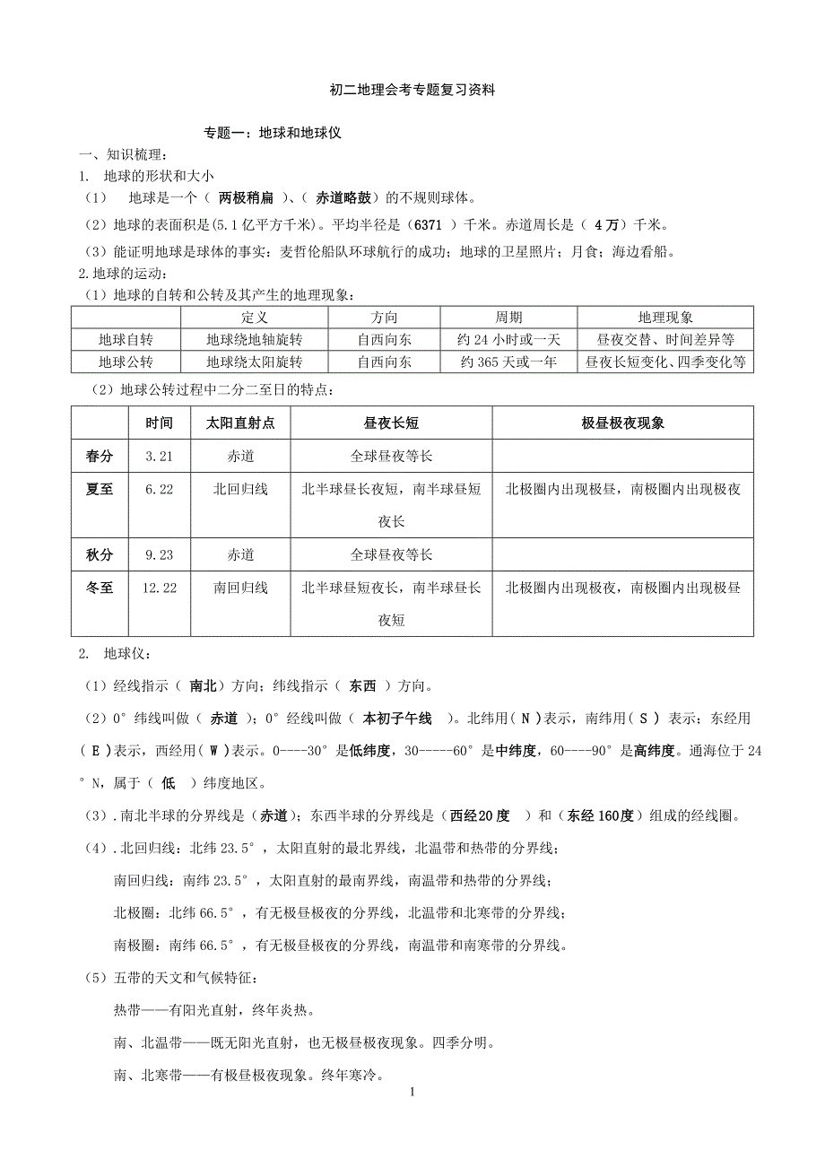 地理会考专题复习资料_第1页