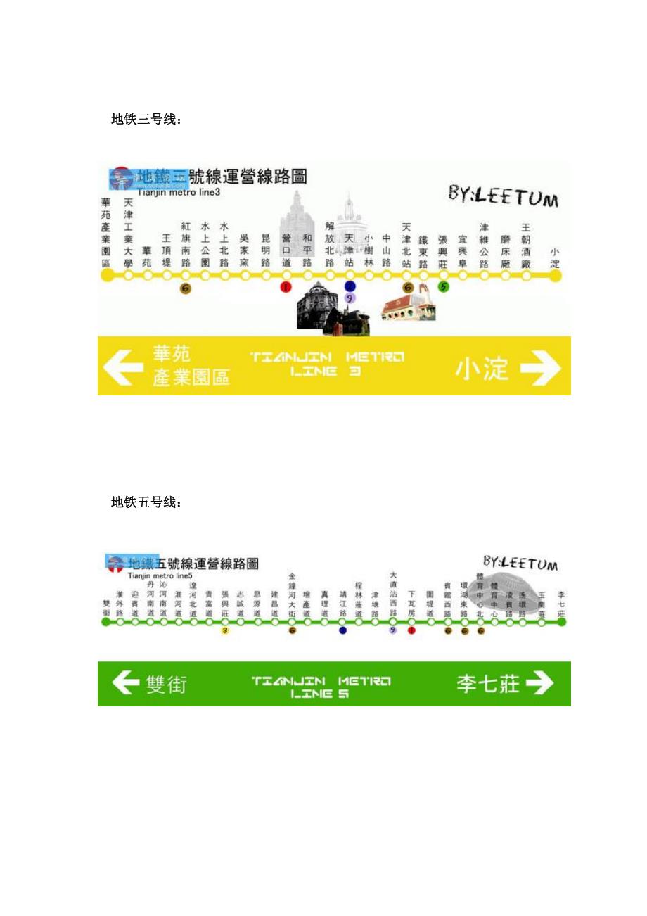 天津最新地铁线路图_第2页