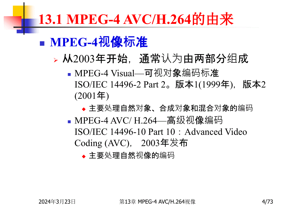 MPEG-4 AVCH.264视像_第4页