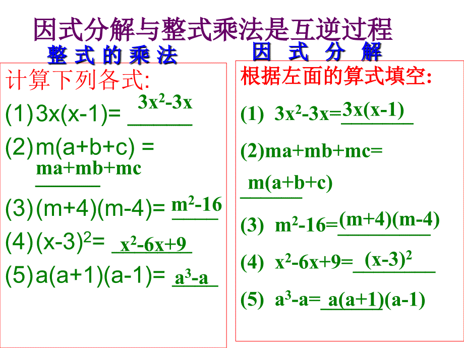 八年级数学因式分解6_第2页