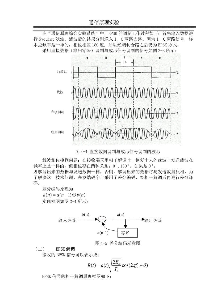 北京交通大学通信原理实验(实验九)_第5页