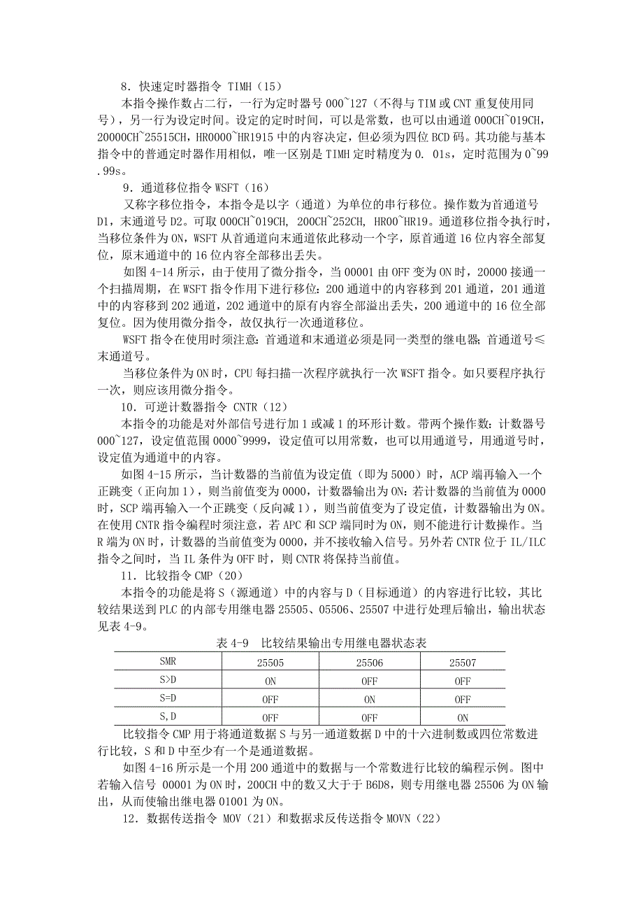 CPMA系列PLC的基本逻辑指令_第4页