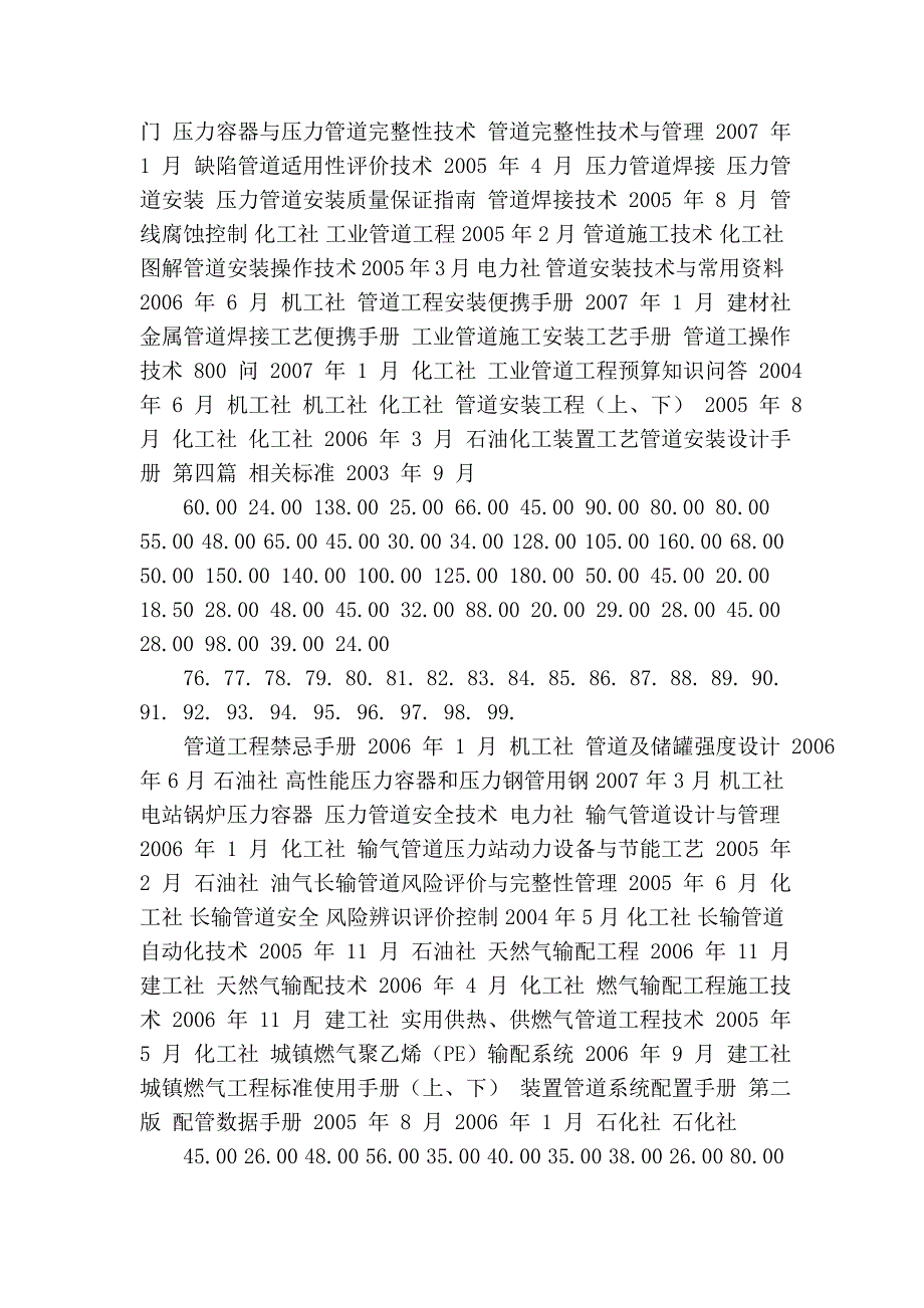 最新出版压力管道安全法规、最新标准、培训教材、科技..._第3页