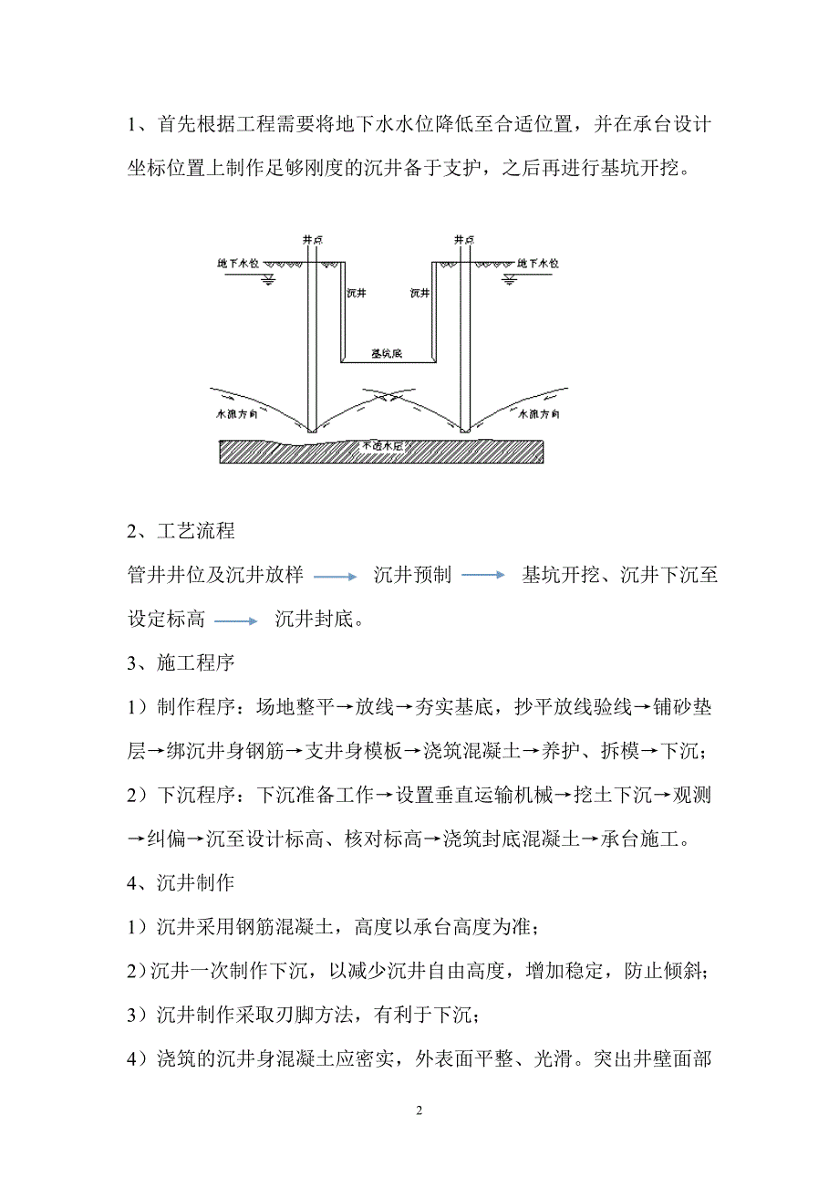 基坑沉井支护施工_第2页