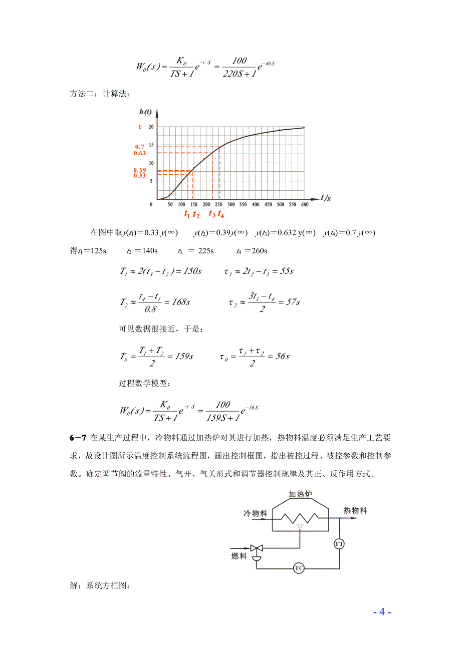 过程控制老师画的课后题目答案,除了7-4没有_第4页