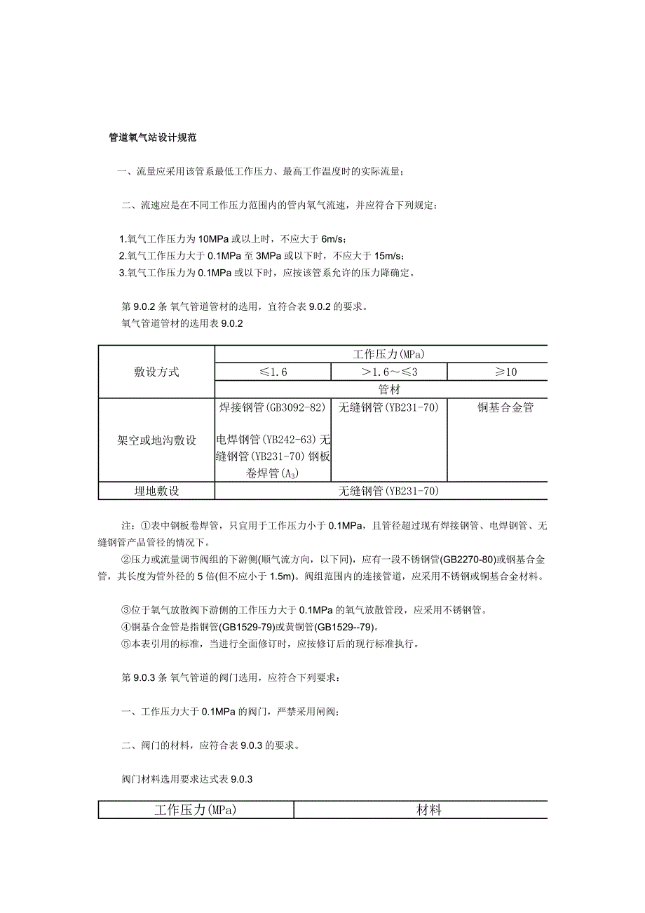 管道氧气站设计标准_第1页