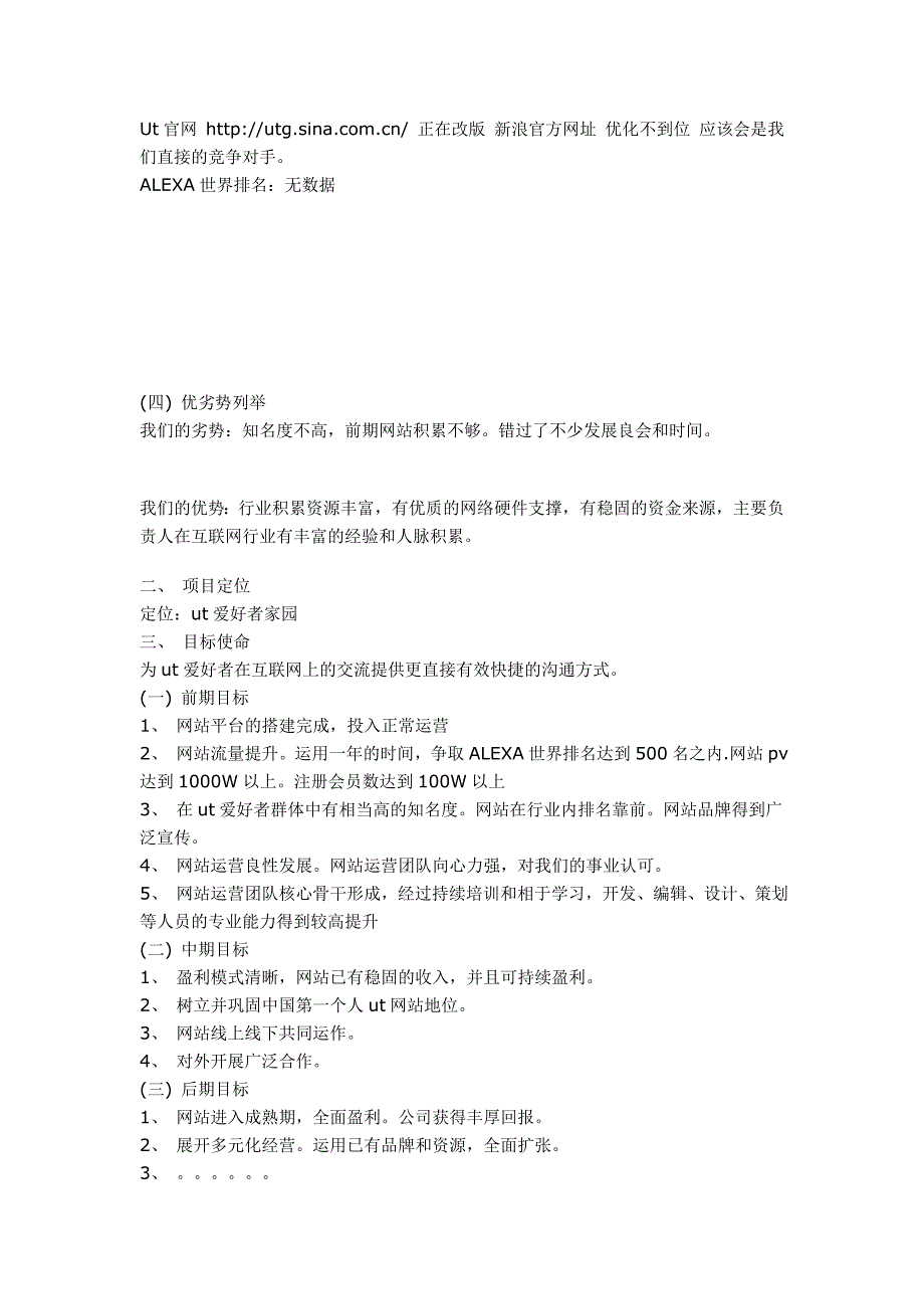 一份完整的网站运营计划_第2页