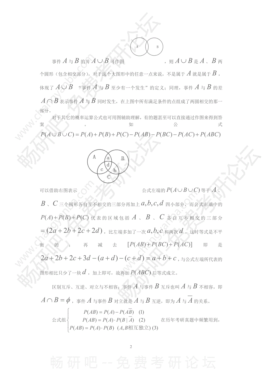 超经典的考研数学考点与题型归类分析总结全集_第2页