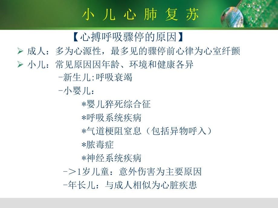 小儿心肺复苏28712 ppt课件_第5页