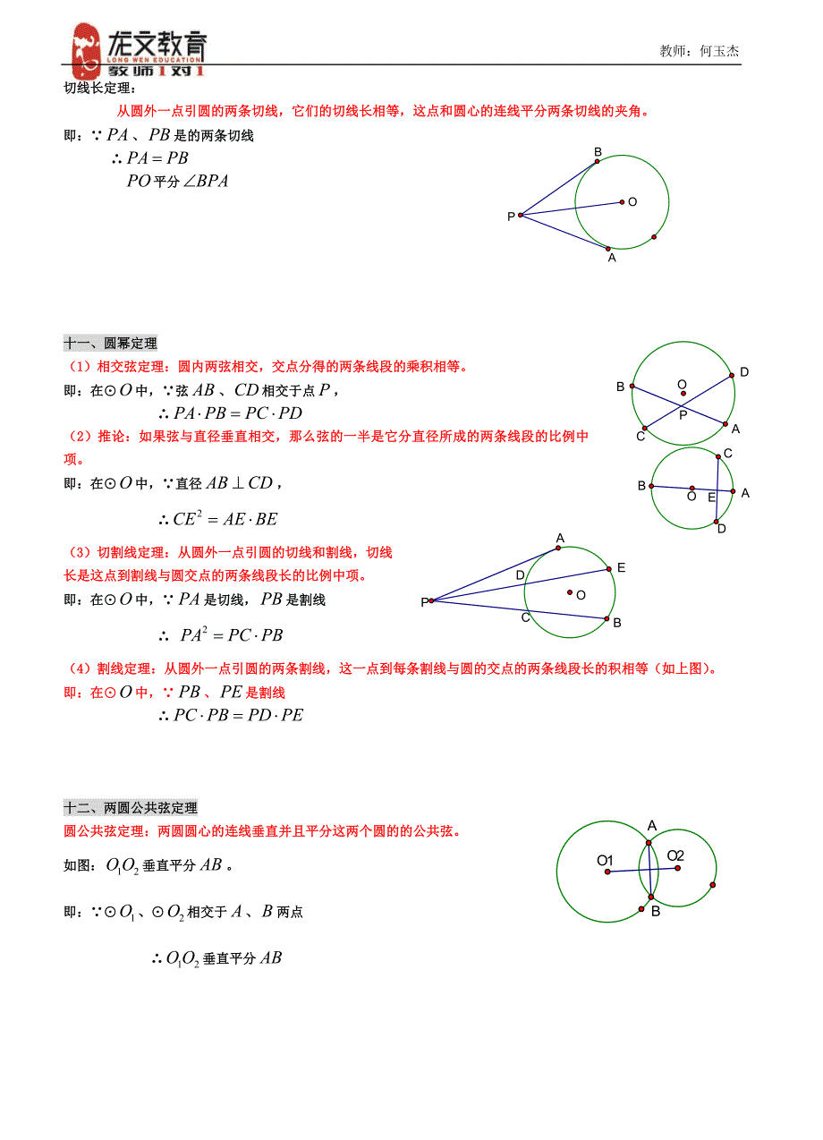 圆知识点综合精品_第4页