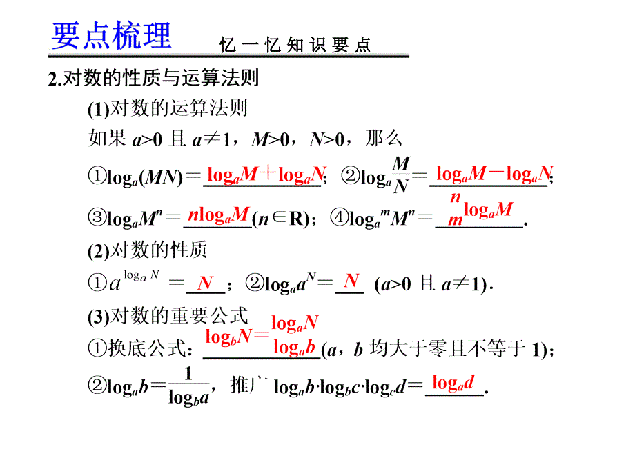 届高考数学轮复习义 对数与对数函数_第3页