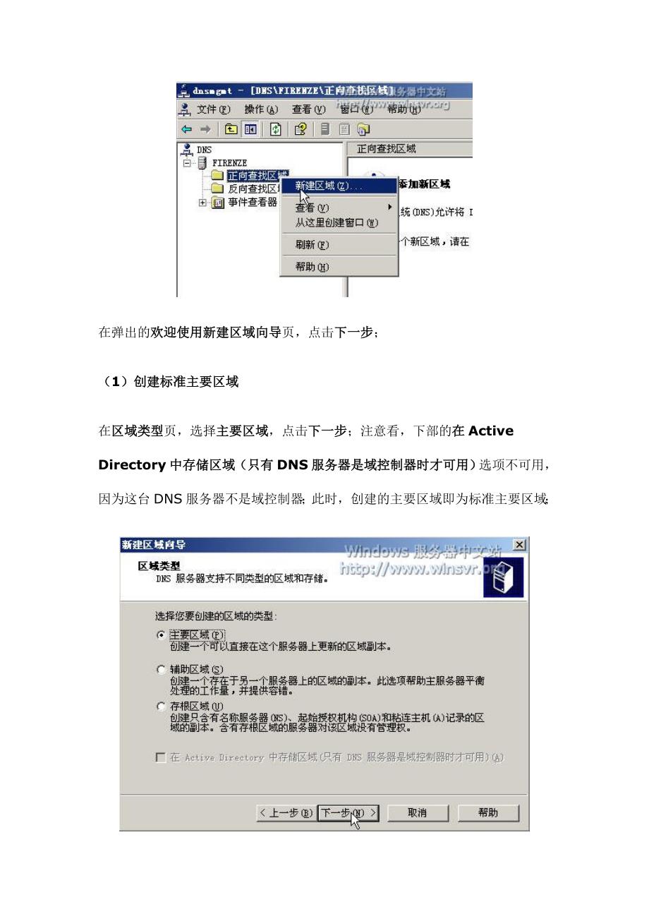 DNS创建与管理DNS区域_第2页