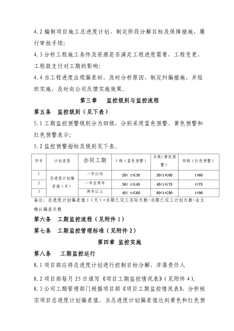 钢结构公司项目工期监控管理指导意见_第2页