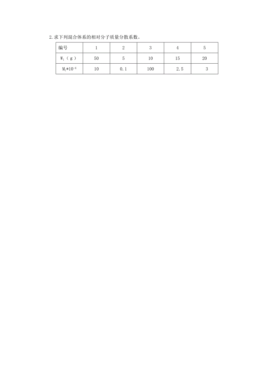 《高聚物生产技术》——高分子物理部分试题_第3页