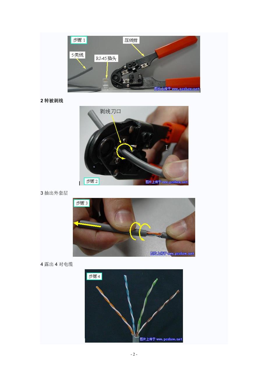 全图教你搞定rj45接头网线diy_第2页