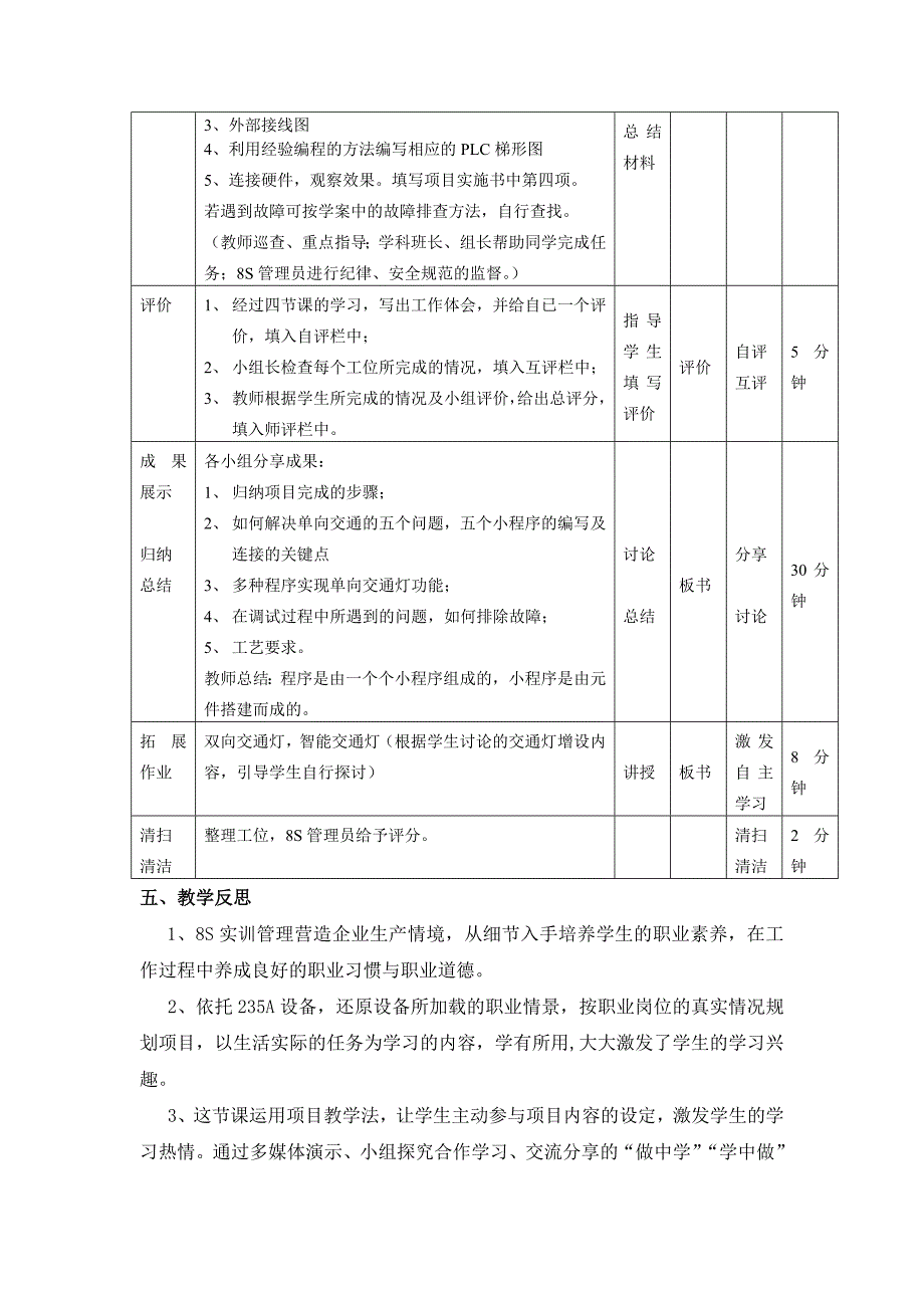 PLC实现单向交通灯控制_第4页