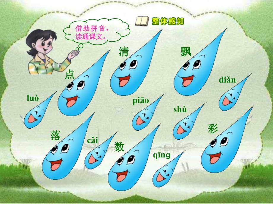 小学语文一年级上册《雨点儿》PPT_第4页