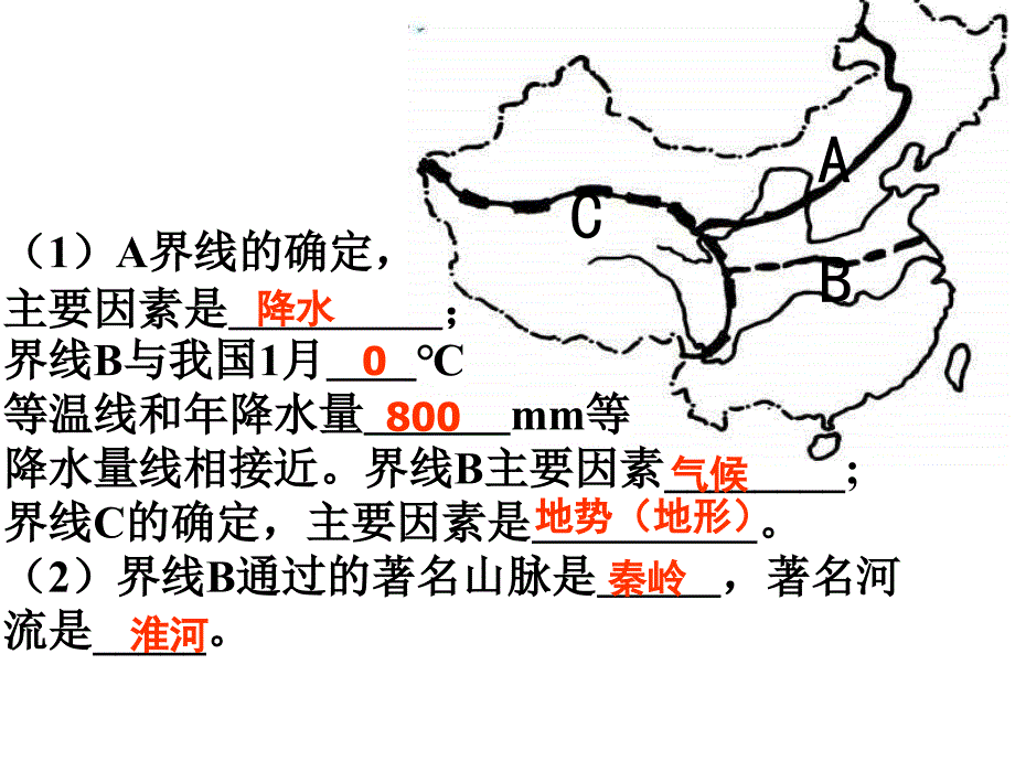 人教版八年级地理下册读图总复习课件(共39)_第3页