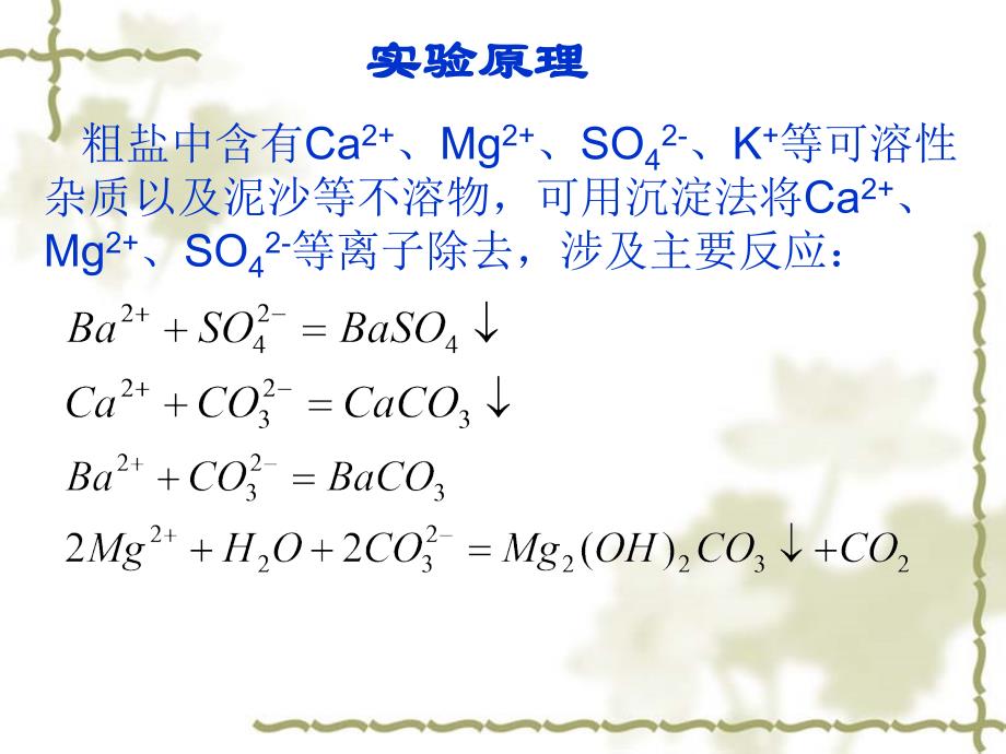 实验四  粗盐的提纯_第3页