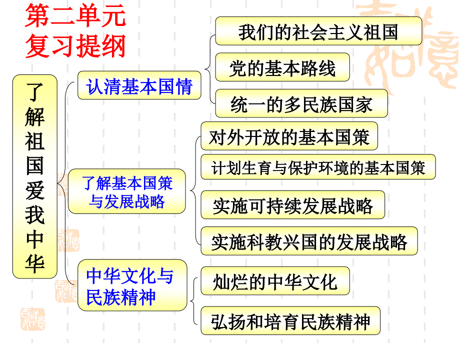 人教版九年级思品第一轮复习_第1页