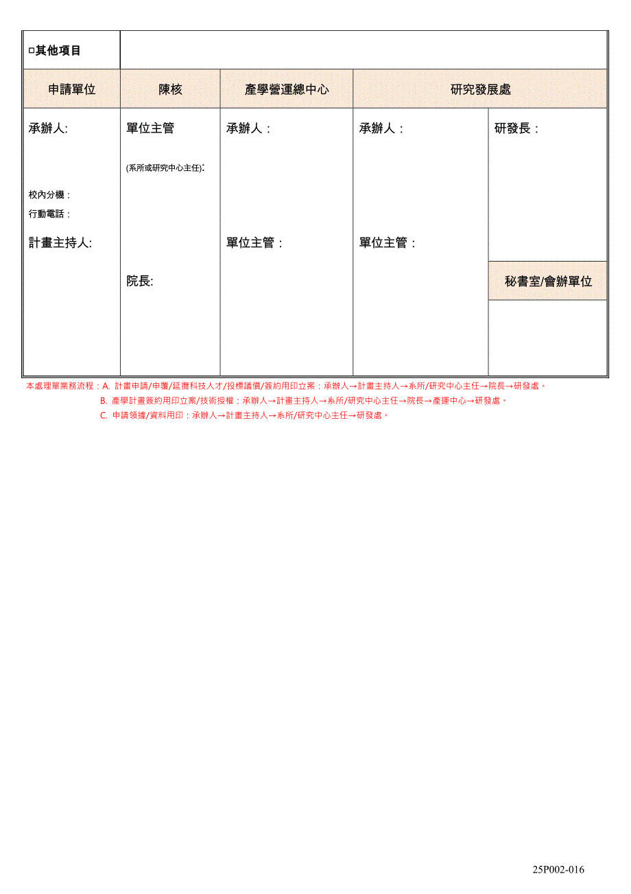 中原大学研究计画处理单_第2页