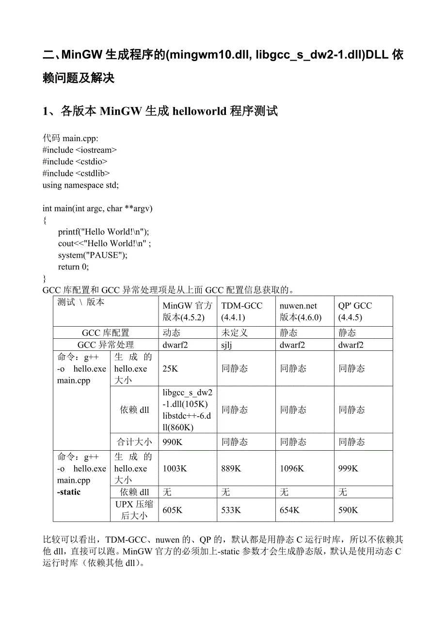 MinGW版本-wxWidgets库编译安装和生成程序DLL依赖问题解决_第4页