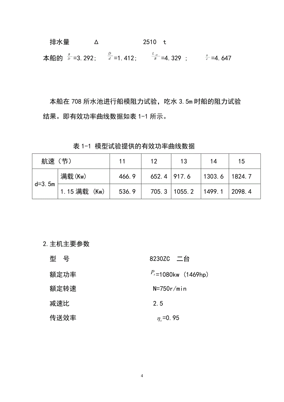 船舶推进课程设计_第4页