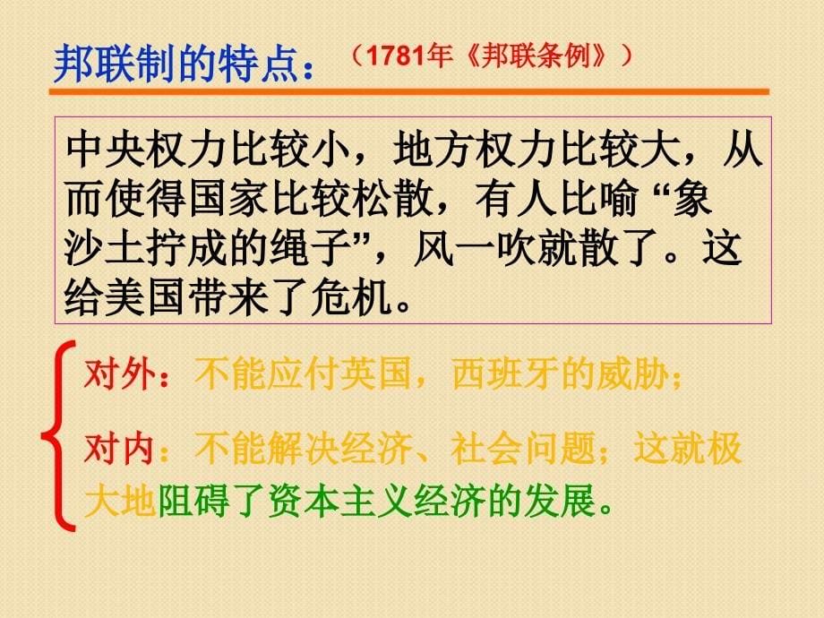 历史：-2.3《美国式的资产阶级民主》课件2(人民版选修2)_第5页