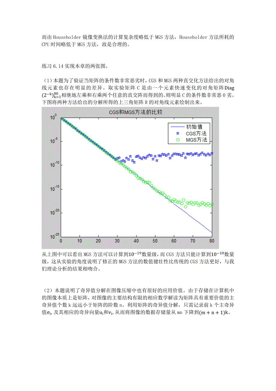 QR分解SVD分解最小乘问题数值上机报告_第2页