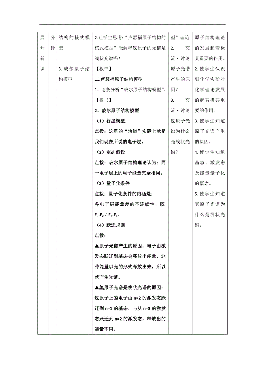 高中化学 物质结构与性质全册教案 鲁科版必修3_第3页