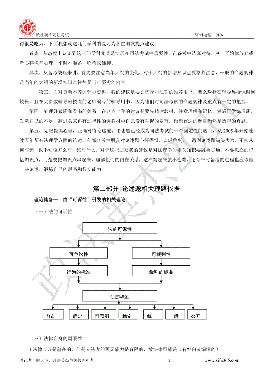 2011年政法名师领航班杨帆理论法学讲义_第2页