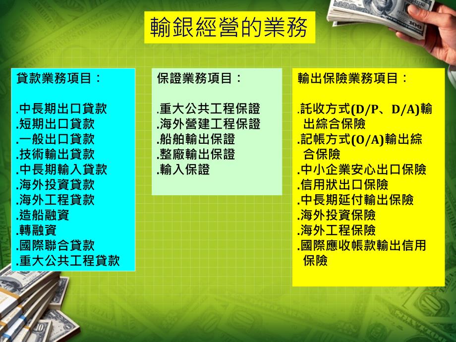 运用出口贷款及保险拓销海外市场_第2页