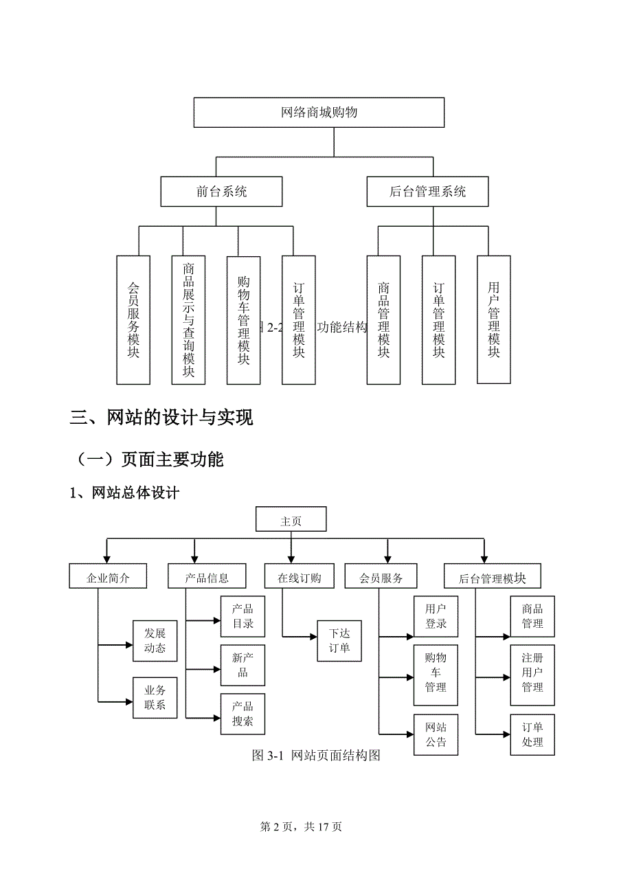 动态网站“网络商城购物”的设计与实现_第3页