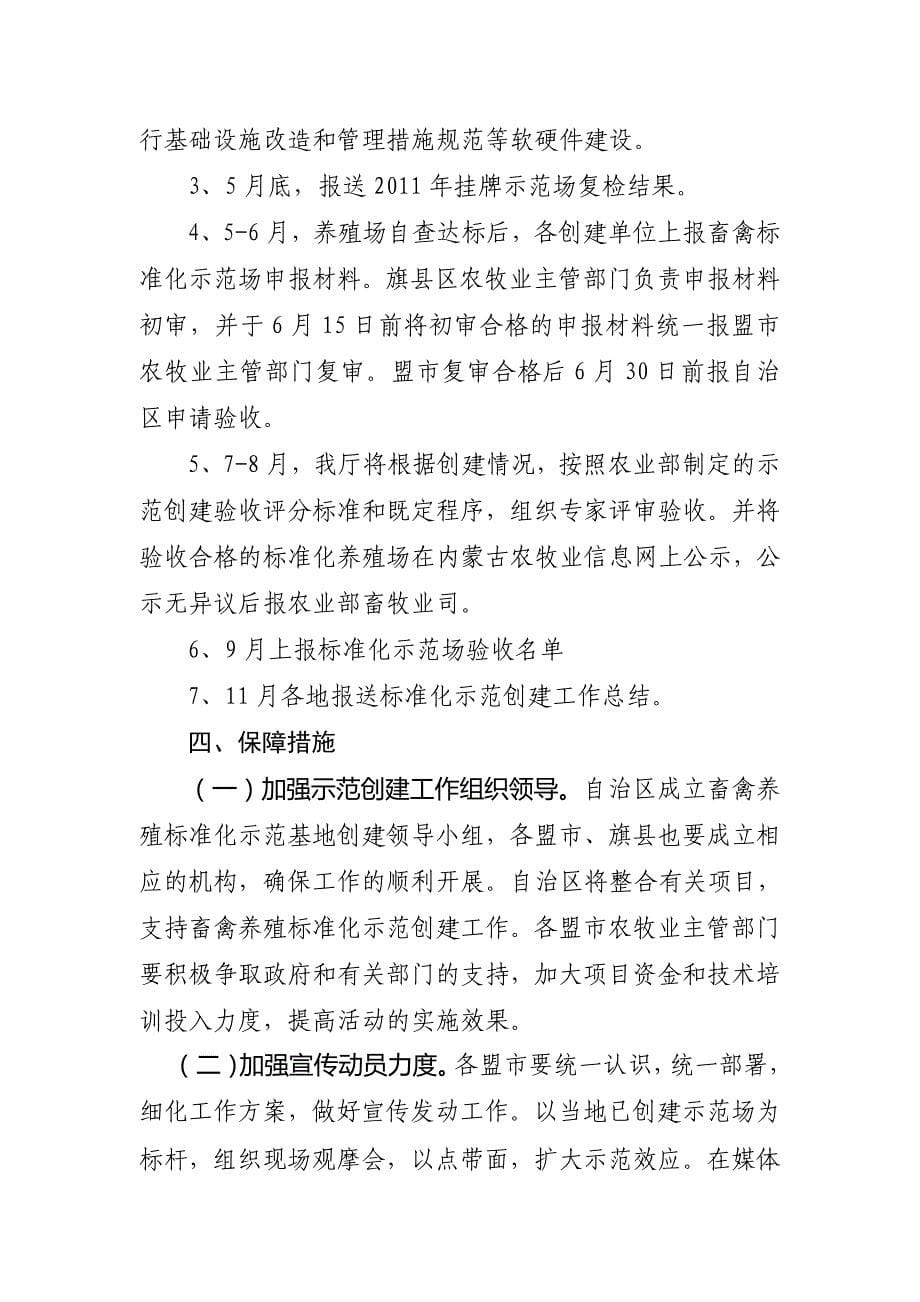 内蒙古2014年畜禽养殖标准化_第5页