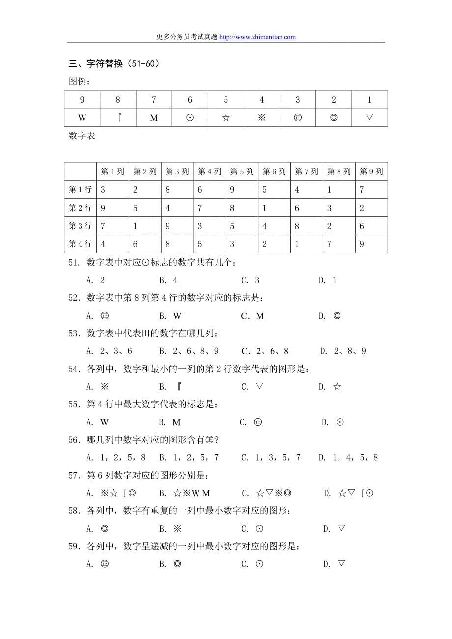 江苏行政职业能力测试B真题_第5页