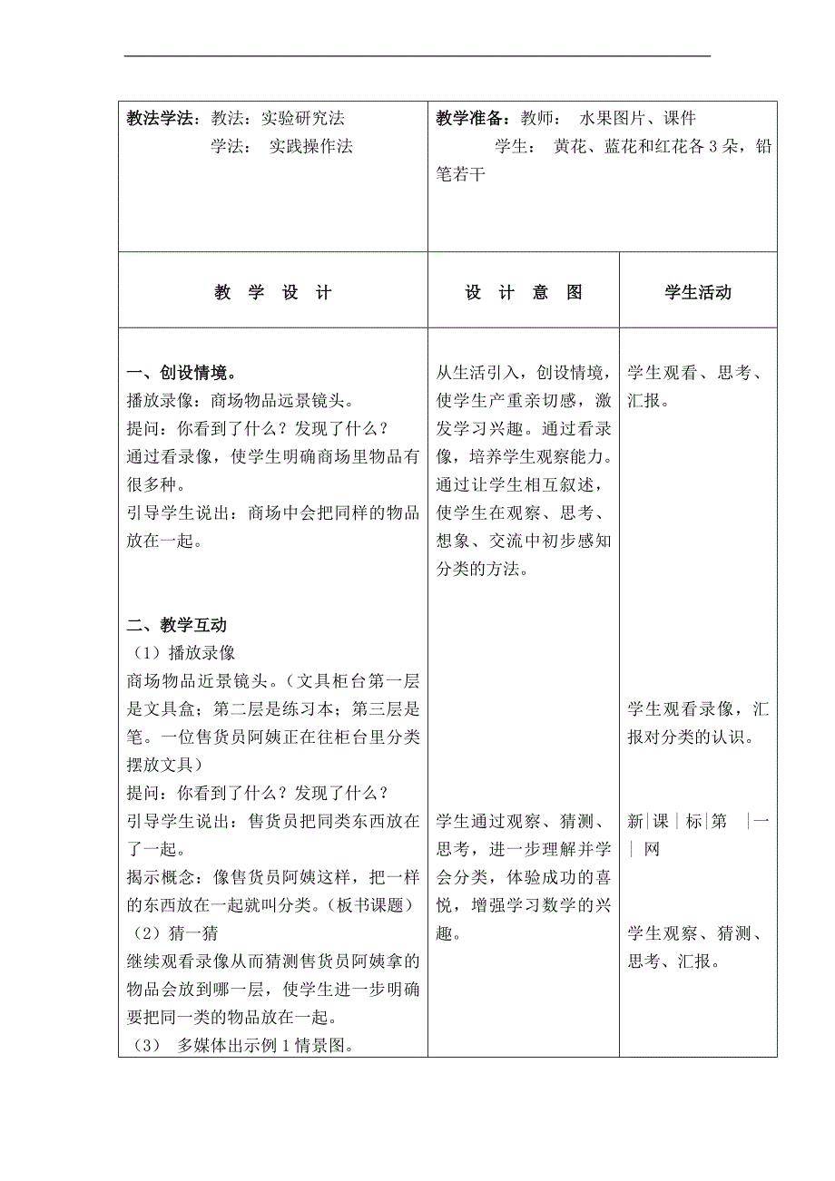 （人教标准版）一年级数学下册教案 整理_第2页