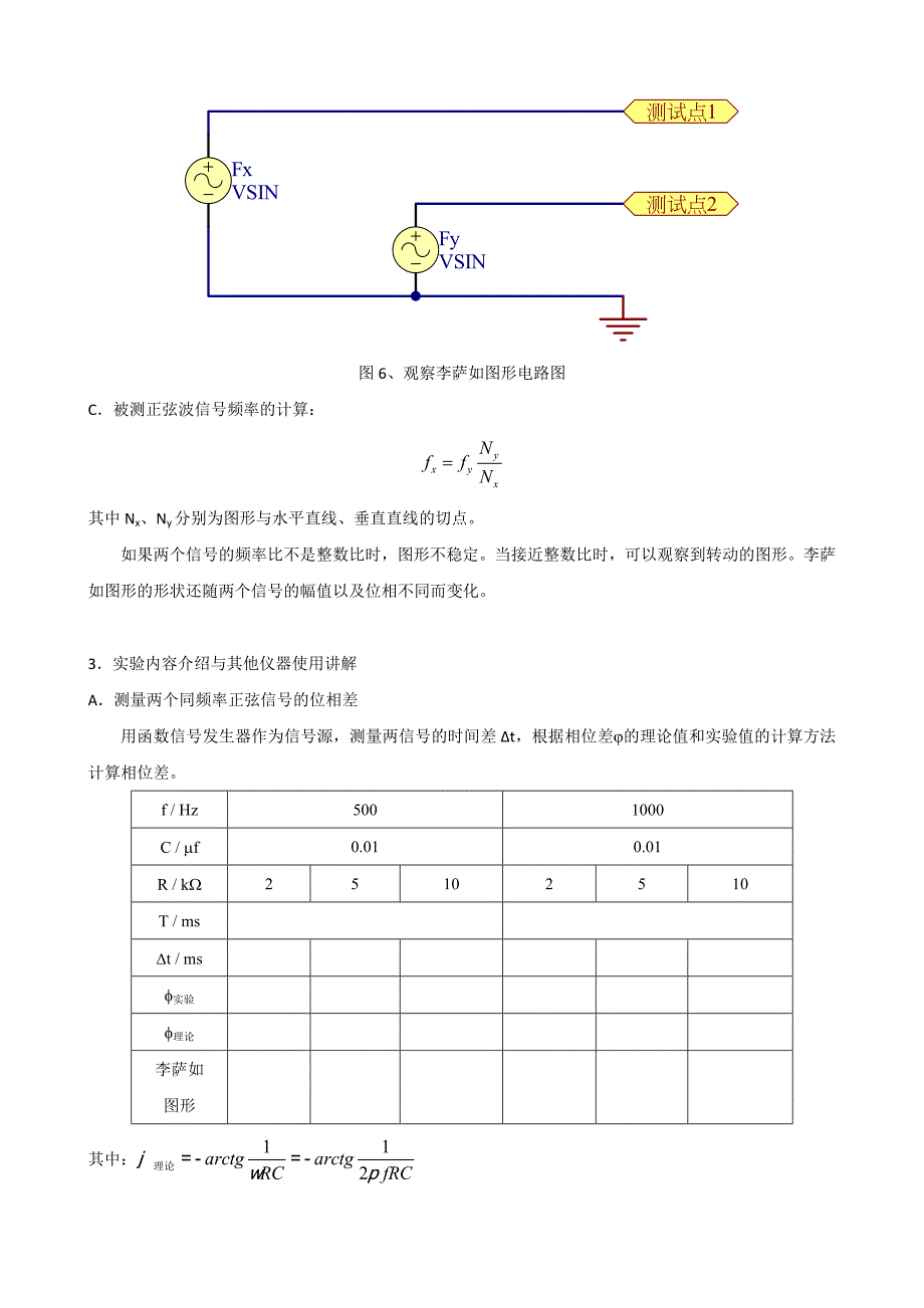 基于示波器的频率测量(李沙育图形免分)_第3页