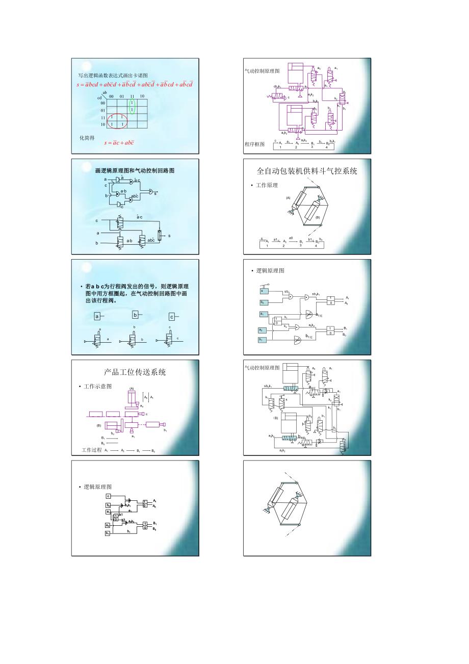 逻辑回路设计气动系统应用_第4页