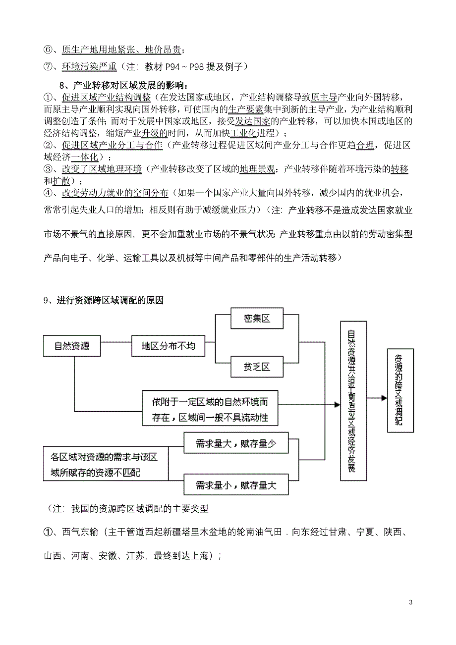 bx3区域地理环境与人类活动复习题纲_第3页