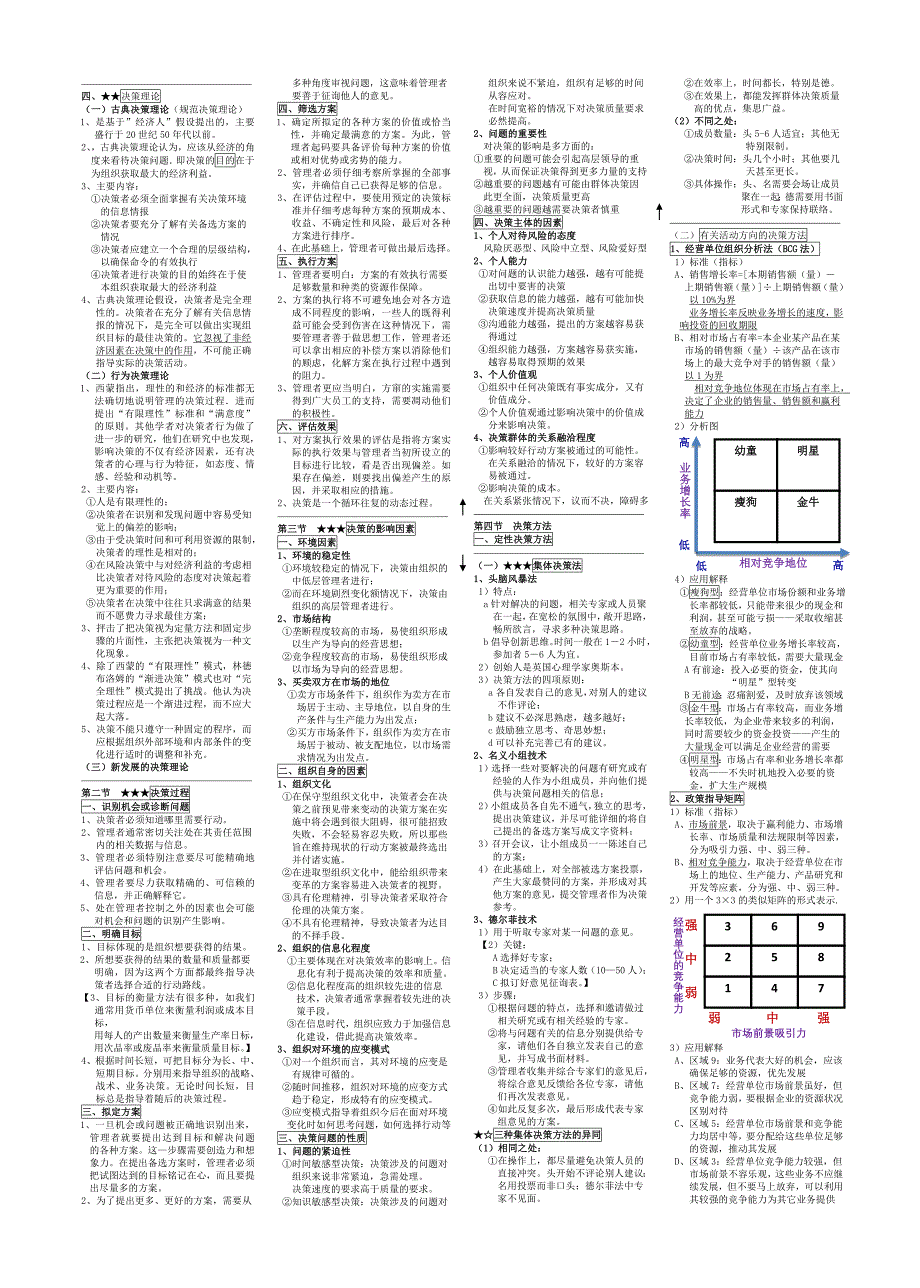 管理学周三多第三版要点、课后题整合_第4页