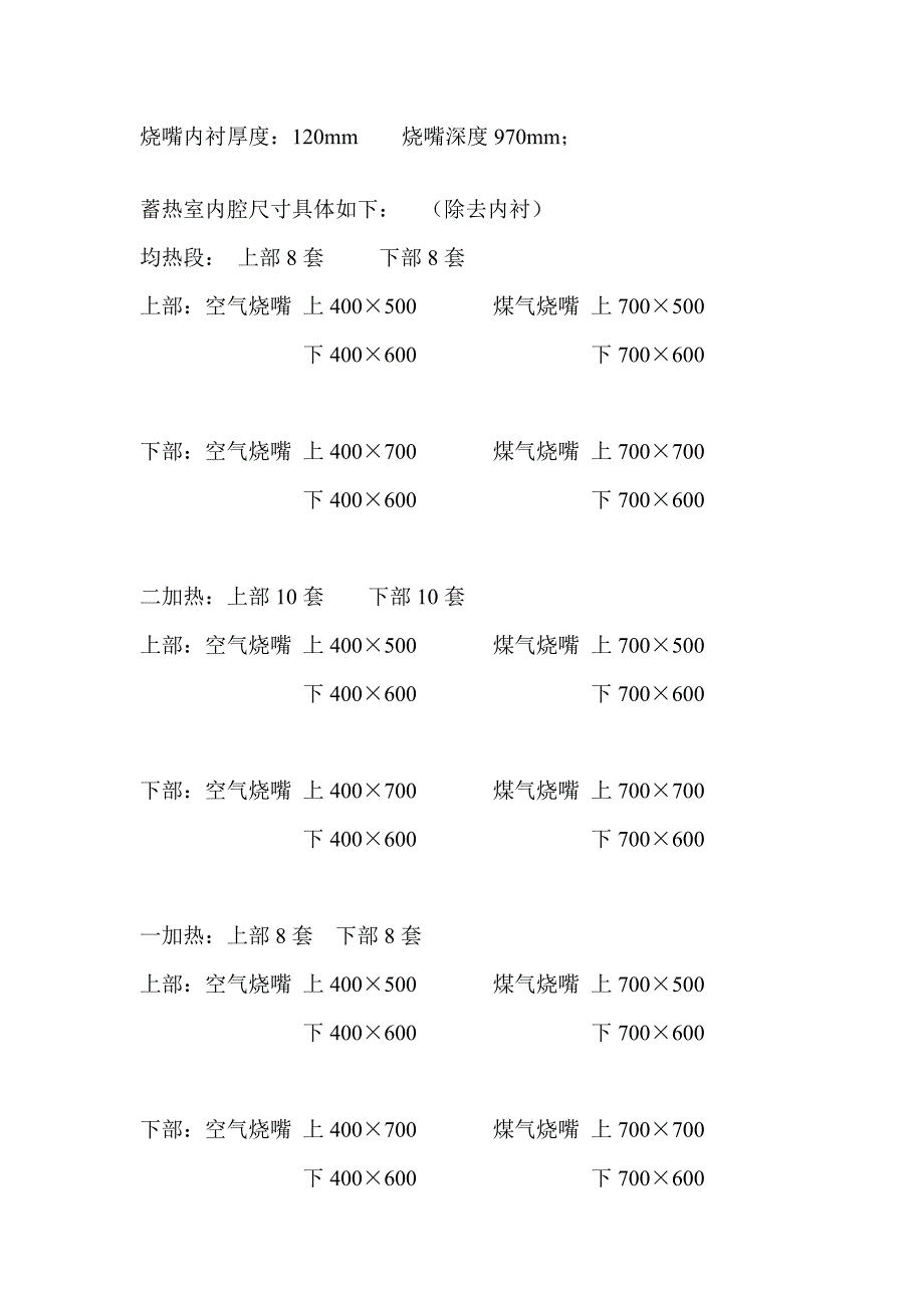 加热炉烧嘴内衬_第1页