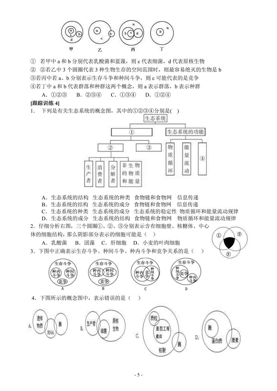 模式图概念图等图形题专题复习_第5页