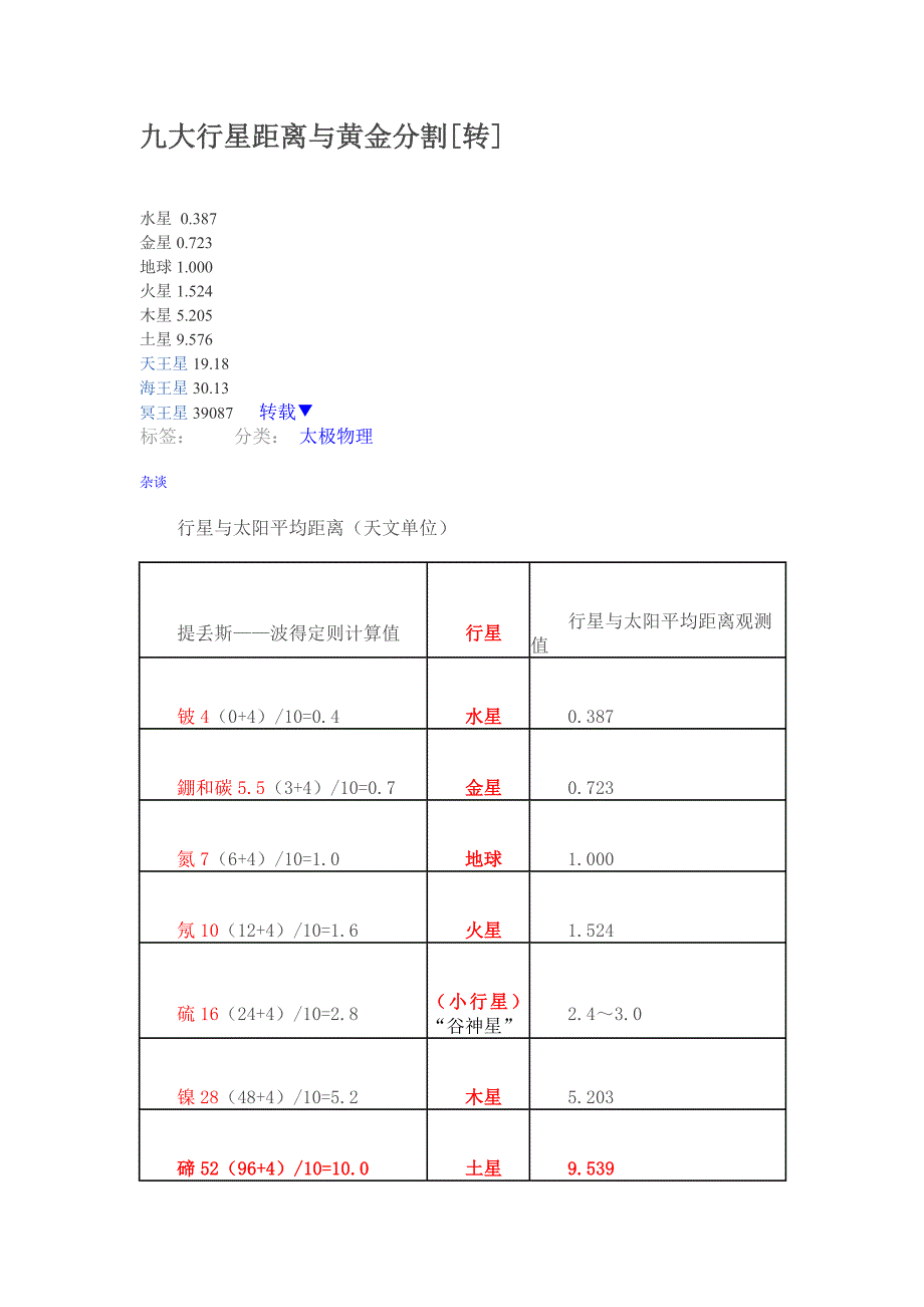 九大行星距离与黄金分割999999999_第1页