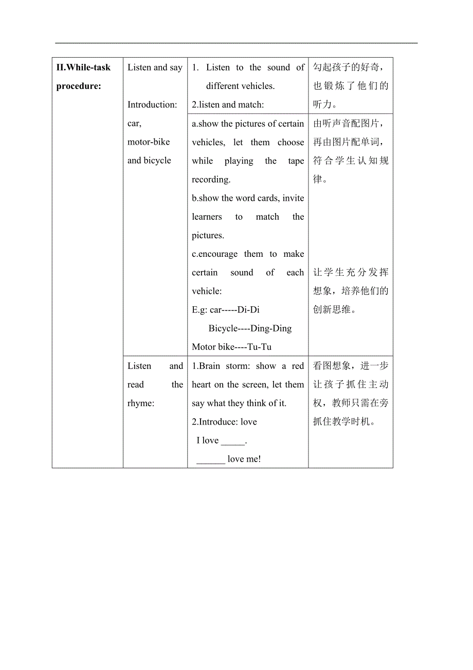 （沪教牛津版）一年级英语上册教案 Unit 7 Period 3_第2页