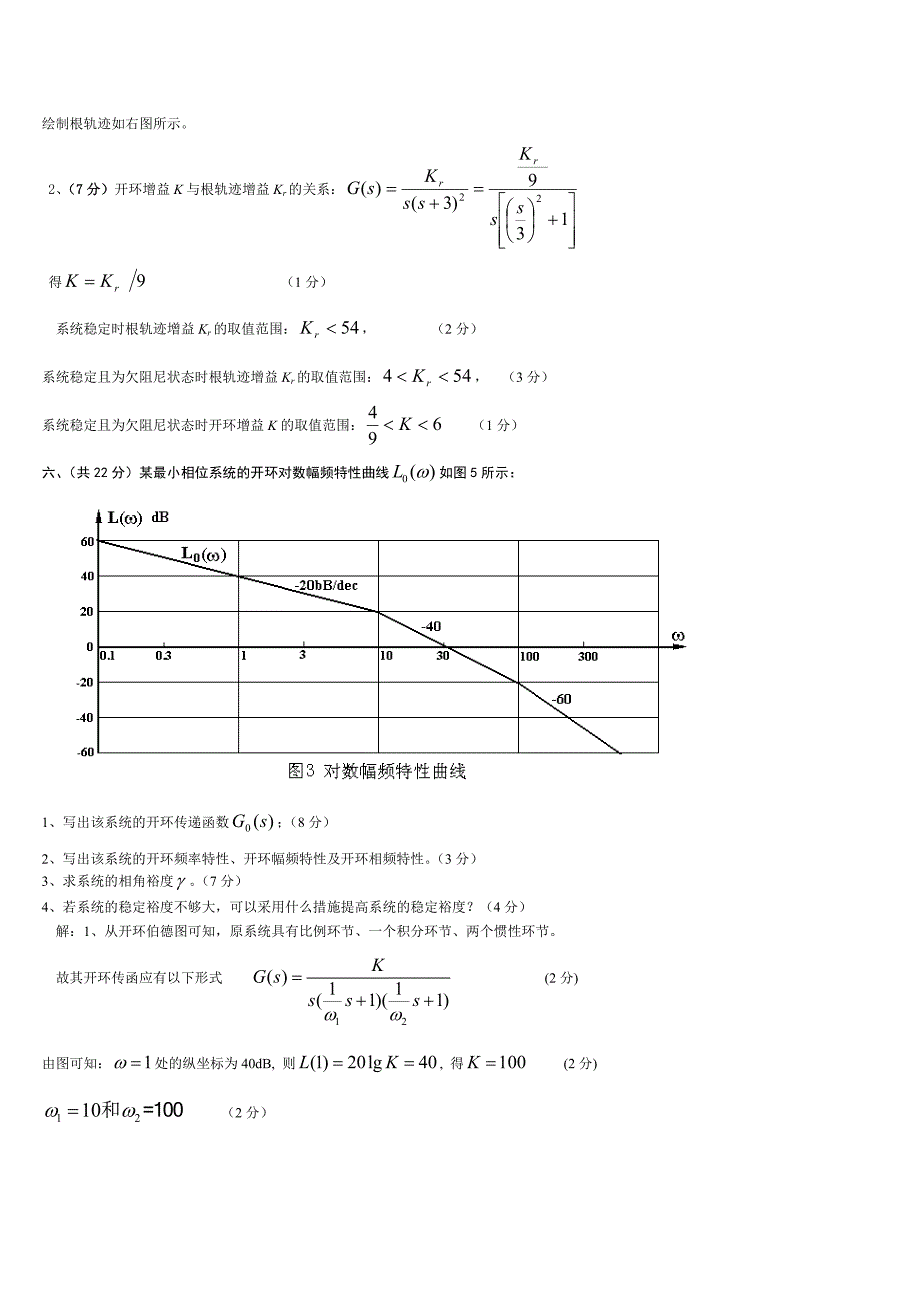 自动控制原理期末考试卷与答案_第4页