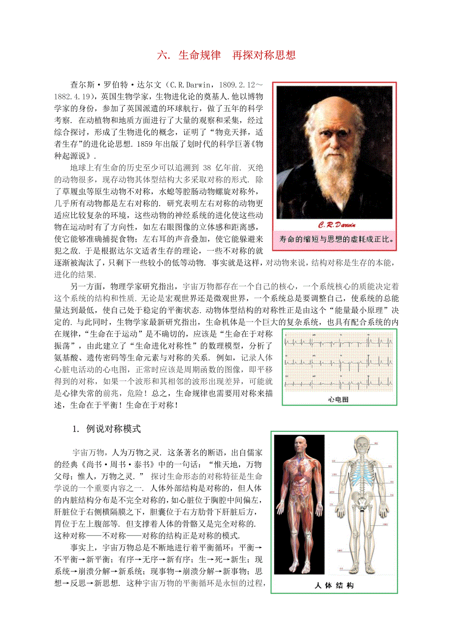 对称6 生命规律 再探对称思想_第1页