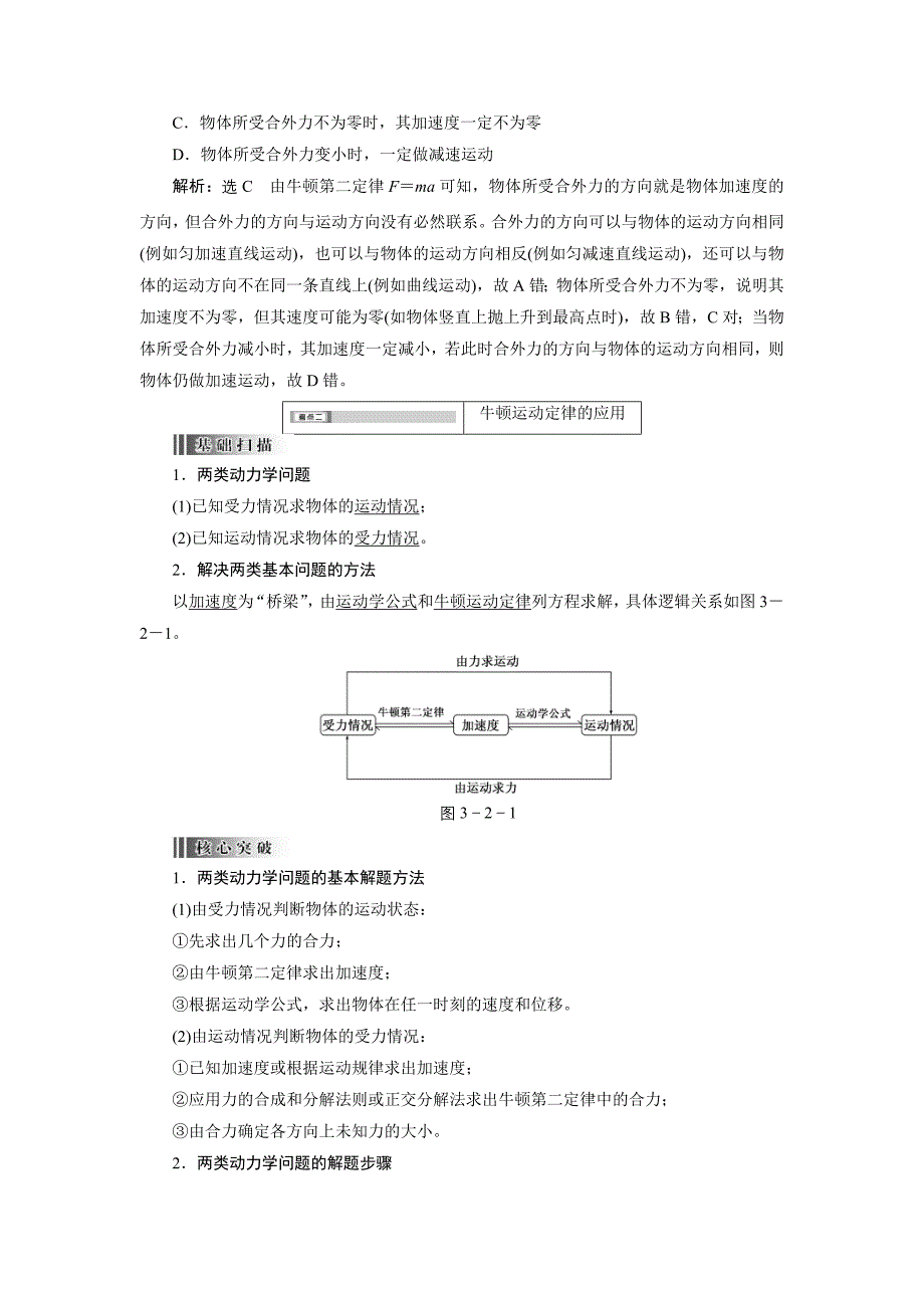 高中物理- 牛顿第二定律 两类动力学问题_第2页